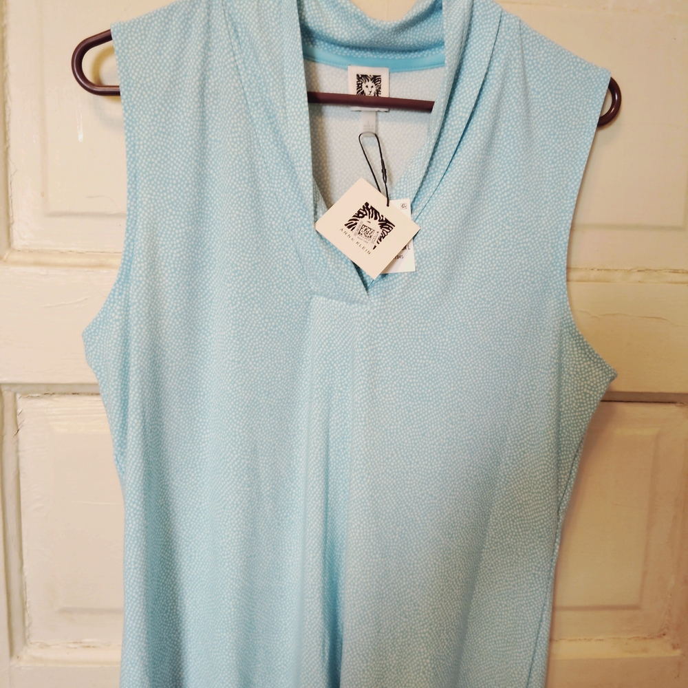 Sleeveless Light Blue Women's Top